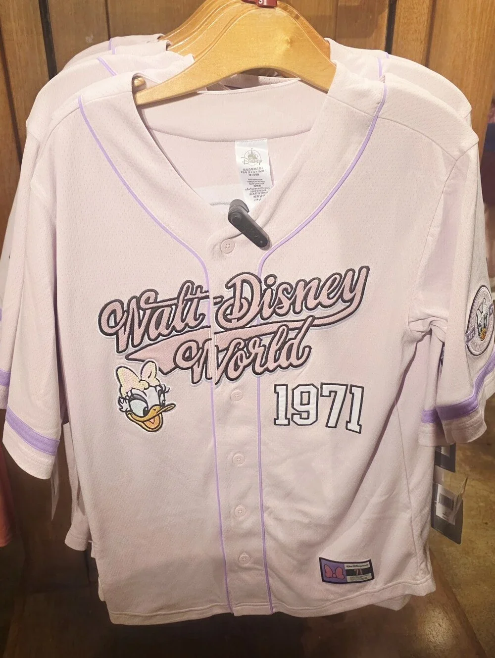 Disney Parks Daisy Duck Baseball Jersey - Picture 2 of 3